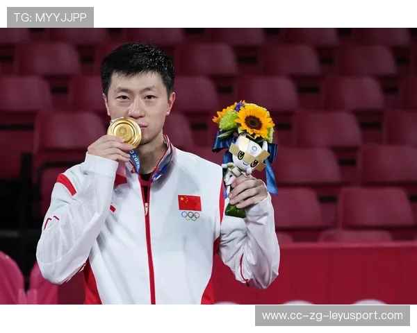 乒乓球马龙正手爆冲得分，依旧稳健